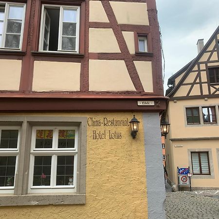China Restaurant Hotel Lotus Rothenburg ob der Tauber Eksteriør bilde