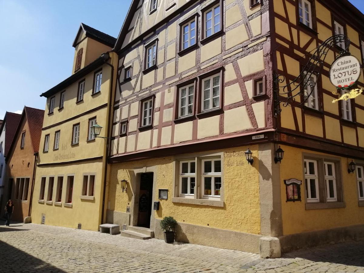 China Restaurant Hotel Lotus Rothenburg ob der Tauber Eksteriør bilde